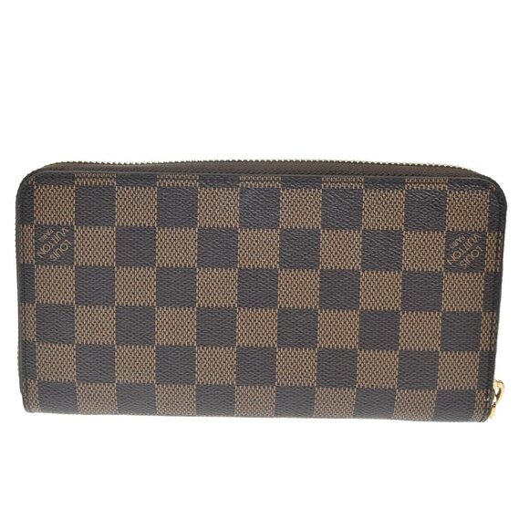 LOUIS VUITTON Zippy Wallet Vivienne Zip Around Damier Ebene Brown 368-082725 - Picture 2 of 16